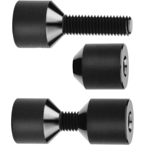 Ensemble de broches à deux trous de 2,8 cm, broches à 2 trous en aluminium compatibles avec les brides ASME de 68 kg de 1,2 cm à 35,6 cm (1/3)