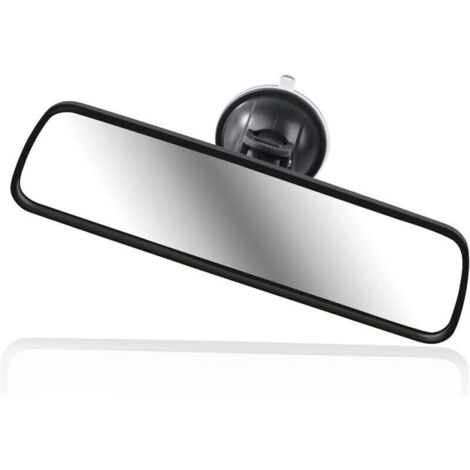 200 x 60mm Rétroviseur Conduite Accompagnée Universel à Ventouse, Rétroviseur de Voiture Universel, rétroviseur anti-éblouissement pour moniteur de conduite, Miroir Intérieur de Voiture (1/4)