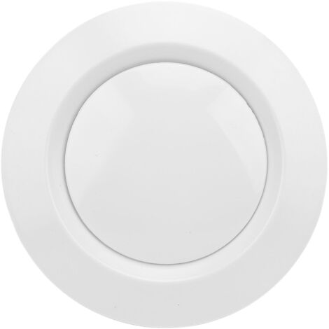 Eosnow 75 mm Couvercle de ventilation ronde,ABS Plastic réglable Air Ventilation Plafond Diffuseur,pour le salon de la salle de bain de la chambre (1/5)
