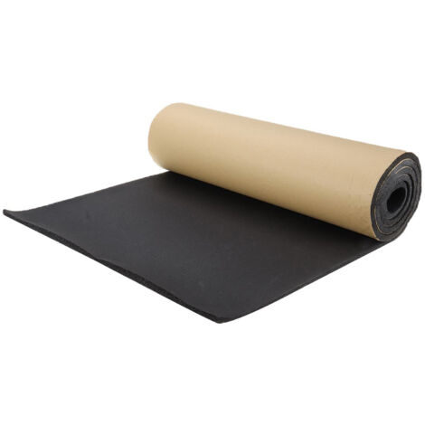 Voiture insonorisée insonorisation isolation phonique insonorisant mousse acoustique auto-adhésive isolation thermique cellule mousse Deadener, 1 rouleau 200 cm x 50 cm, 8 mm