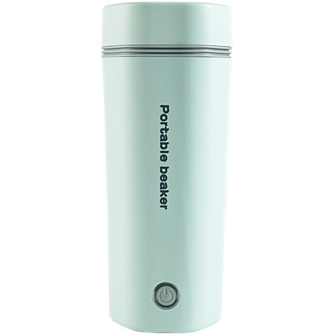 Bouilloire électrique portable pour eau bouillante 350 ml Bécher de voyage Bouilloire à thé Chaudière à eau chaude en acier inoxydable Arrêt automatique pour faire du thé, du café, du lait pour bébé (1/5)