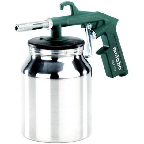 Metabo – Pistolet pneumatique de sablage 7 bar 300 l/min – Élimine rouille et peinture – Buse en acier trempé pour longévité - 601569000