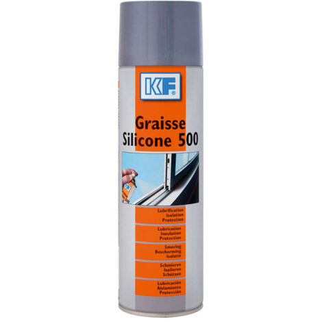 Graisse silicone 500 aérosol de 650ml brut 400ml net KF 6088