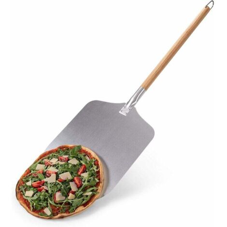 12 Pouces Pelle A Pizza - Spatule Professionnelle Cuisson Authentique - Pelle Pizza Haute Qualité - Pelle à Pizza Aluminium et Bois - RWAccessoire de four à pizza (1/5)