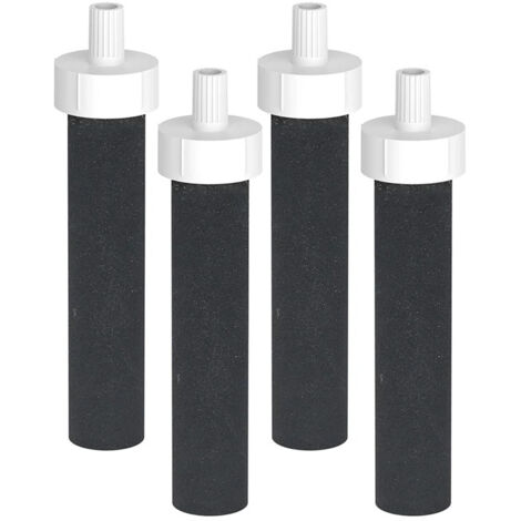 Lot de 4 filtres à eau Brita de rechange – Compatibles avec les filtres à eau Brita BB06 rigides, en acier inoxydable et pour le sport (1/5)
