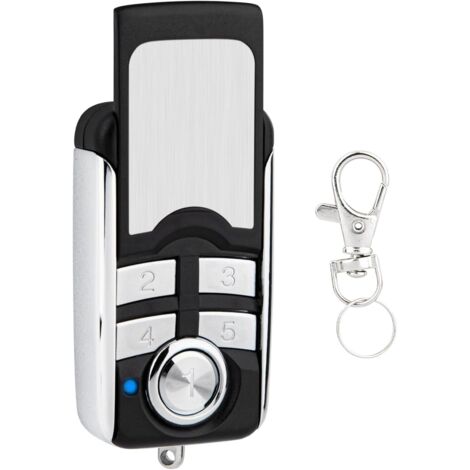 Émetteur portatif Bisecur 868 MHz compatible avec les télécommandes d'ouvre-porte de garage Hormann BS HSE1/HSE2/HSE4/HSE5-868-BS, HS1/HS4/HS5-868-BS, HSS4-868-BS, HSD2-868-BS, HSP4-868-BS, 1 pièces (1/5)