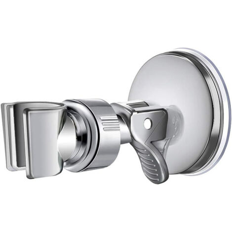 Support de douche à ventouse 360° – Ventouse extra forte jusqu'à 2,5 kg – Installation sans perçage – Compatible surfaces lisses (1/5)