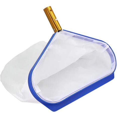 Brosse de Nettoyage Polyvalente pour Piscine et Élimination des Débris Design Compact pour un Rangement Facile Parfait pour le Nettoyage des Feuilles,Bleu (1/2)