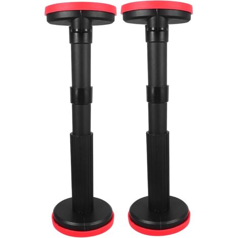 2 Pièces Cadre De Support Réglable Tige De Support D'outil Auxiliaire Boussole De Haute Précision Tige De Support De Levage Tige De Support De Tige D'armoire Décor PVC Black (1/5)