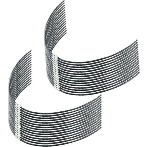 Lot de 30 - Pour Bosch F016800431 Fils de Rechange pour Débroussailleuse AFS 23 à 37 (37cm x 3,5mm)