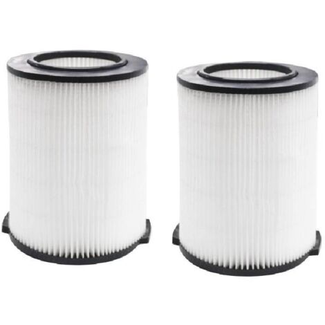 Lot de 2 filtres de rechange standard pour aspirateur sec et humide VF4000, compatibles avec les aspirateurs d'atelier Ridgid 72947 de 5 à 20 gal. Convient également au modèle Craftsman 17816. (1/5)