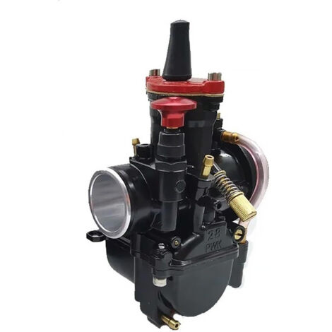Carburateur PWK 28 mm, pour moto 75cc, 80cc, 100cc, 125cc, motocross, quad, dirt bike, noir (1/4)