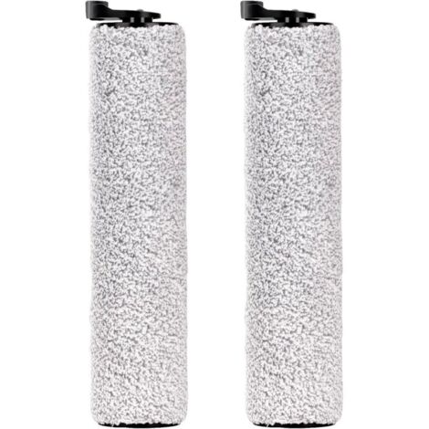 Lot de 2 rouleaux de brosse de rechange – Compatibles aspirateurs Tineco iFloor 3/S3/iFloor 2 – Tissu velours microfibre – Autonettoyants (1/6)