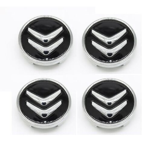 Lot de 4 enjoliveurs de roue pour Citroën C2 C4 LC5 60 mm, étanches, accessoires (1/4)
