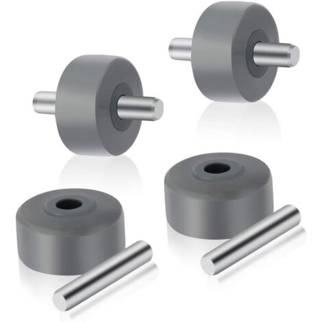 Lot de 2 paires de roues avant (lot de 4) pour Shark NV350 NV351 NV352 NV355 NV356e (1/5)
