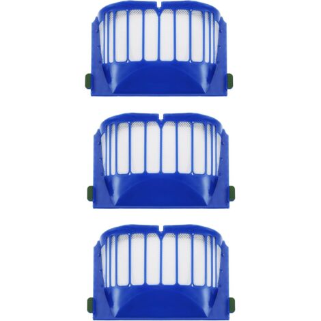 Kit de 3 filtres HEPA pour aspirateur iRobot Roomba séries 500 et 600 (550, 560, 650, 620) (1/3)