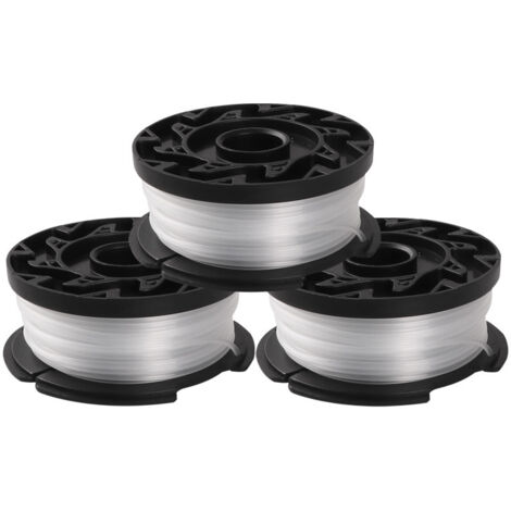 BLACK+DECKER Lot de bobines reflex 3 bobines de 10 mètres de fil, Blanc, 1,5 mm [Classe énergétique A+] (1/4)