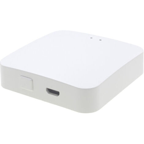 ZVD – Passerelle ZigBee 3.0 sans fil – Télécommande vocale compatible Alexa et Google Home – Réseau stable et sécurisé – Gestion via application Smart Life