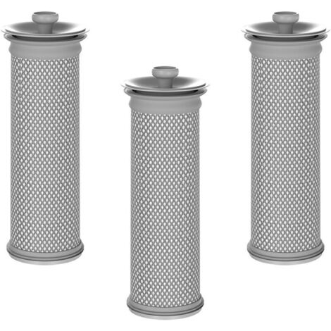 Trimec – Lot de 3 filtres de rechange pour aspirateur Kärcher VC 4 VC 6 VC 7 – Matériau souple haute filtration – Remplacement facile sans outils