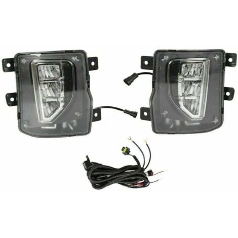 Convient aux feux de jour Chevrolet Tahoe Chery 16-18 Silverado 1500 LED antibrouillard