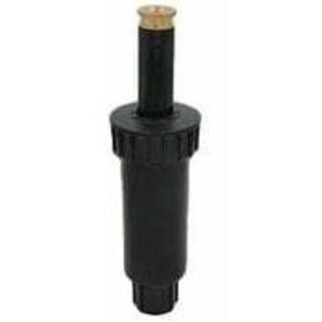 Arroseurs de pulvérisation, arroseurs escamotables réglables à 360 degrés, buse d'irrigation rétractable Automatique, système d'arrosage pour pelouse, 1 pièces (360 degré),noir