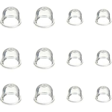 12-teilige Primerpumpe, kompatibel mit 19-mm- und 22-mm-Vergaserzubehör für Freischneider, Kettensägen, Laubbläser und Rasenmäher (1/4)