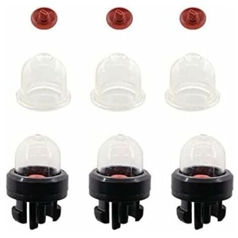 Lot de 3 Pompes d'Amorçage pour Tronçonneuses Stihl FS38, FS40, FS45, FS50, FS55, FS75, FS80, FS85, Compatible avec les Marques Ryobi, McCulloch et Husqvarna. (1/4)