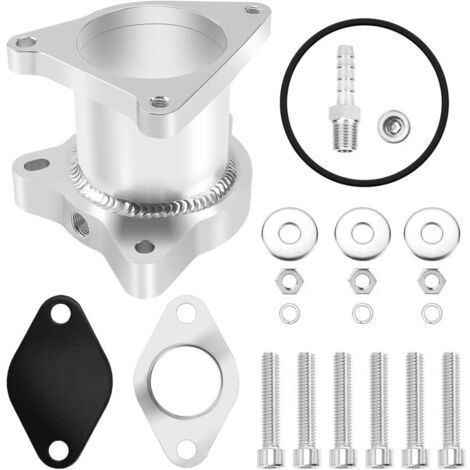 Tuyau de Rechange pour Valve EGR pour Volkswagen Golf Mk5 1.9 2.0Tdi, Kit de Suppression Vanne EGR pour Mk1 Mk2 Mk4 pour Skoda 2.0Tdi EGR valve diesel EGR