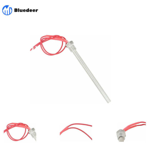220v 300w 350w bougies allumage pour poêle à pellets - diamètre 10mm - longueur 140 150 170mm (filetage m16x1.5mm, longueur 150mm 300w) (1/3)