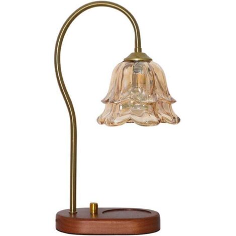 Lampe Chauffe-Bougie Élégante Cadeau Pendaison De Crémaillère Nouvelle Maison Décoration Florale (1/3)