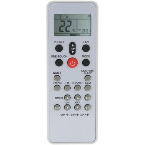 Télécommande Climatiseur Toshiba Télécommande de Remplacement pour Climatiseur Toshiba WC-L03SE (1/5)
