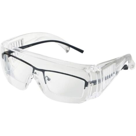 Lunettes de sécurité pour porteurs de lunettes, protection contre le vent et les UV, lunettes de vision intégrale, lunettes de protection EN166, lunettes de protection contre le meulage pour la condui (1/5)