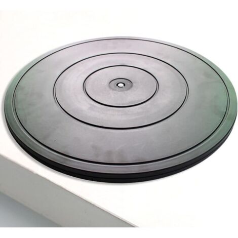 Plateau Tournant Universel de 40 cm, 360 Degré Plateau Pivotant, TV Support Pivotant, Tourne-Disque Rotatif pour Bricolage Sculpture Plantes Portables Moniteurs Plateforme Rotative (1/5)