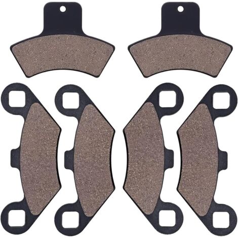 Plaquettes de Frein Avant et Arrière pour Polaris Scrambler 400 2X4 4X4 1998-2002 Scrambler 500 Trail Blazer 250 400 1999-2004 Trail Boss 325 330 2000-2004 Sportsman 335 500 1998-2002 (1/5)