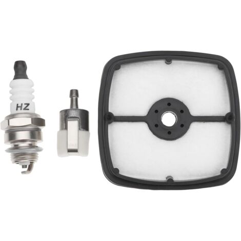 Filtre à Air Et Carburant pour Tondeuse à Gazon 3 Pièces avec Kit d'entretien de Bougie D'allumage BPMR8Y Compatible avec Echo GT222ES (1/5)