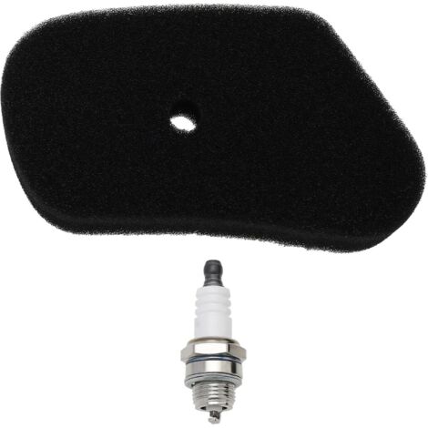 2 Filtres à Air pour Tondeuse à Gazon Compatible avec Honda GV100 HR173 HRB423 HRB535 éponge Filtrante+Bougie Allumage L7T 17211 ZG1 700 Pièces Rechange pour Tondeuse à Gazon (1/5)