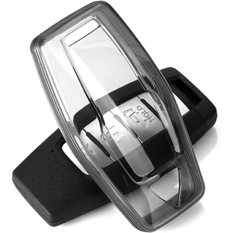 Coque de clé en TPU pour Mitsubishi Outlander 2021-2320, accessoires avec porte-clés, coque de protection de clé intelligente, coque de clé de voiture en TPU à 3 à 4 boutons (1/5)