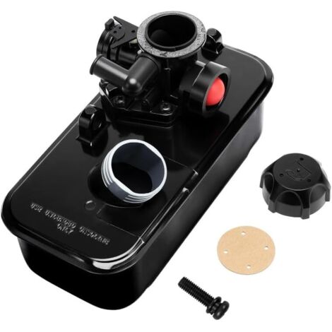 Métal carburateur pour Briggs & Stratton réservoir 498809 498809A 494406 Pièces de rechange pour tondeuse à gazon Tondeuse a Essence Carb Carburateur (1/5)