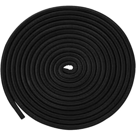 Protection de bord de portière de voiture 10 m en forme de U, bande de joint en caoutchouc universelle avec clips métalliques intégrés, joint de protection en caoutchouc pour la plupart des (1/5)