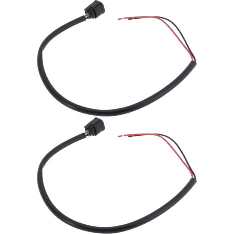 2 pièces Connecteur auxiliaire de moto 2 broches 12V Prise adaptateur de câble Compatible avec Honda XL750 Transalp 750 2023-2025