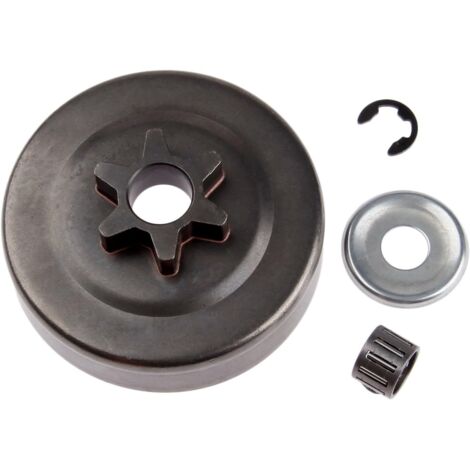 Tambour d'embrayage pour Chaîne 3/8 6T Rondelle E Clip pour Stihl MS170 MS180 017 018 025 (1/5)