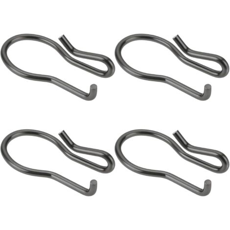 Lot de 4 Actionneur de soupape de Commande de volet d'échappement électronique Pince à Ressort Fixe 18307620323 Compatible avec BMW série 2/3 X5 X6 I8 (1/5)