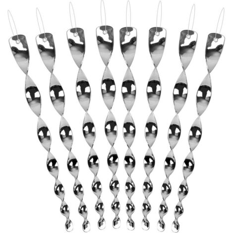 Répulsif Oiseaux Effaroucheur, Oiseaux Spirale Répulsif Réfléchissants Spirale(8pcs) (1/4)