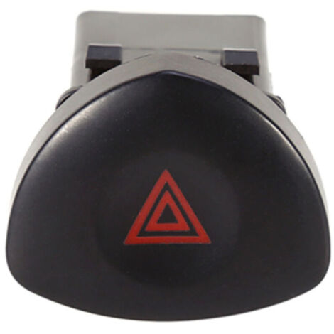 Bouton Warning, Bouton Interrupteur Warning Commande Feu Feux Détresse de Danger Ho compatible pour Renault Clio MK II 0106 (1/4)