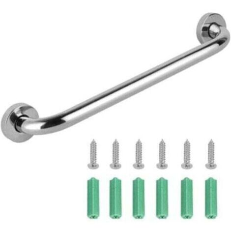 Barres d'Appui de Salle de Bain Poignée de Baignoire de Salle de Bain Acier Inoxydable Poignée de Baignoire Senior Poignée de Douche Barres de Sécurité pour Enceintes Handicapés Personnes Agées