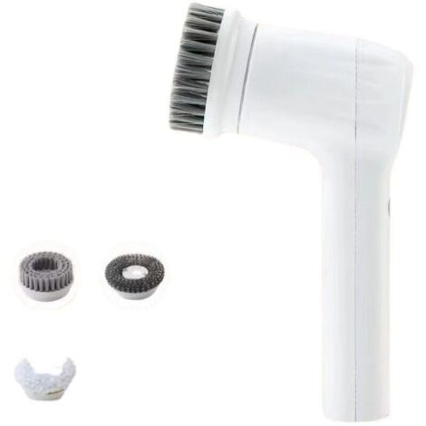 Nettoyeur électrique Synoshi avec 3 têtes remplaçables et 2 vitesses, brosse sans fil pour nettoyer la salle de bain, le carrelage, la voiture, le sol, la cuisine et plus encore (1/4)