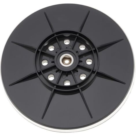 Patin de ponçage auto-agrippant compatible avec Einhell TC-DW 225 TE-DW pour disques de ponçage de 225 mm pour ponceuse à cloison sèche