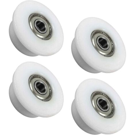 4X Rameur Roulement Roue Remplacement équipement de Gymnastique Rouleaux Accessoires Pièces pour Exercice D'entraînement de Fitness