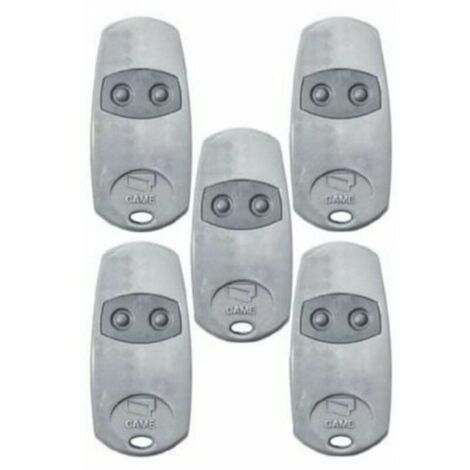 Pack de 5 Telecommandes d'origine Came TOP432EE - Frequence de code fixe 433,92 MHz (1/4)