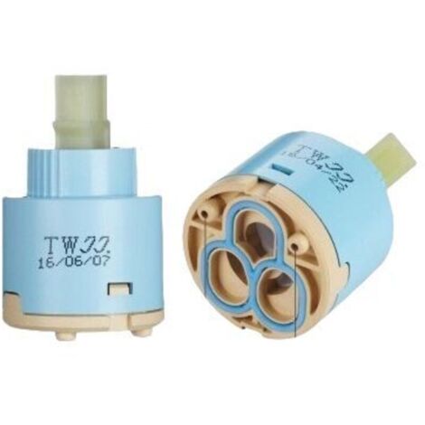Cartouche céramique, 40MM Cartouche Robinet adapté au robinet de cuisine et au robinet de lavabo (1/2)